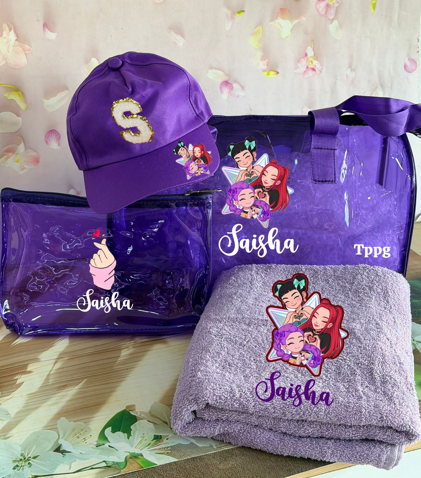 Personalised deep dive swim hamper for kids and adult