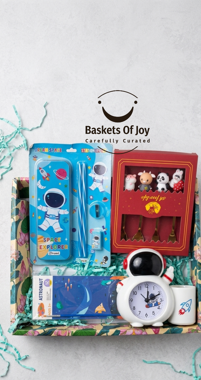 Space Explorer Discovery Box gift hamper for kids 
