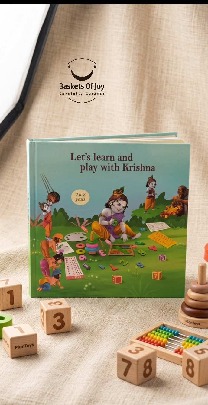 Little Krishna story book for toddlers 